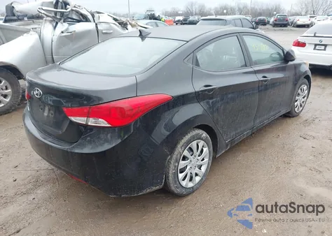2011 Hyundai Elantra Gls z USA, uszkodzony, nr VIN 5NPDH4AE2BH006075